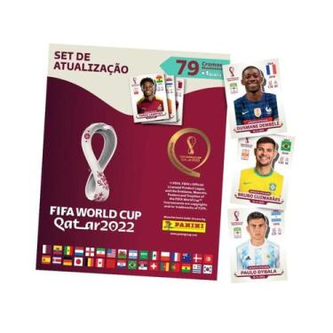 Imagem de Pacote de Figurinhas Fifa World Cup Qatar 2022 80 Figurinhas - Panini