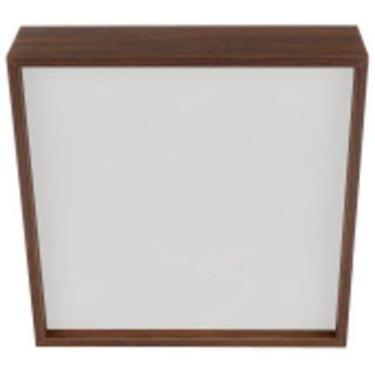 Imagem de Plafon Madeira Bonadri Quadrado 10X25Cm Madeira Imbuia