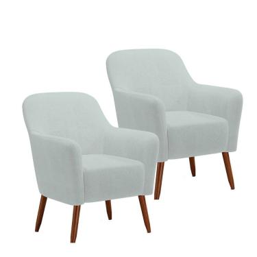 Imagem de Kit 2 Poltronas La Paz em Madeira de Eucalipto Movellu Home