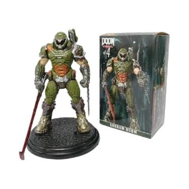 Imagem de Figura De Ação Doom Slayer Eternal De 21CM, Modelo De PVC Do Anime Des