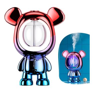 Imagem de Umidificador Decorativo Com Luz – Purifica, Aromatiza E Cria Ambiente Aconchegante Ursinho Decoração