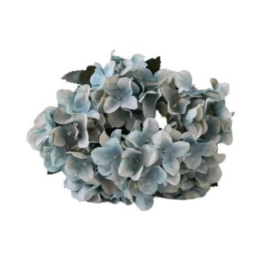 Imagem de Flores Artificiais De Hortênsia De Seda Em Vaso Para Decoração De Casa
