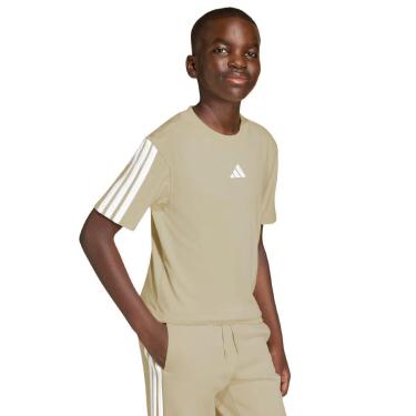 Imagem de Camiseta Adidas Essentials Infantil Bege-Masculino