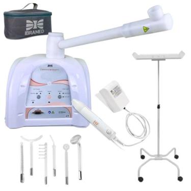 Imagem de Dermosteam Ibramed + Hf Alta Frequencia + Kit 6 Eletrodos, 110V