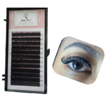 Imagem de Cílios Postiço Extensão Fio a Fio Modelo C 0.10mm Lash Pro - Pry Makes