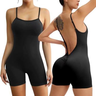 Imagem de Cinta Modelador Macaquinho Segunda Pele Short Sem Bojo COR:NUDETAMANHO