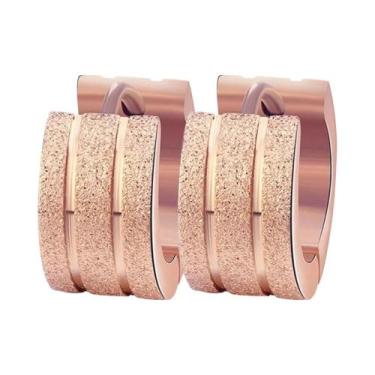 Imagem de Nova marca clássica jóias ouro-cor 316l aço inoxidável zircão cristal 