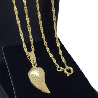 Imagem de Colar Com Pingente Pimenta Banho De Ouro 18k 3310A - Trs Chic Joias