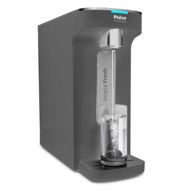 Imagem de Purificador De água Natural E Gelada Philco PPU12C Cinza Bivolt