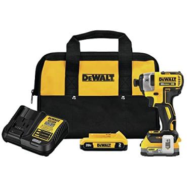 Imagem de DEWALT Kit de chave de impacto 20V MAX* XR de 3 velocidades com bateria PowerSTACK (DCF...