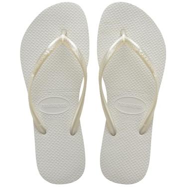 Imagem de Havaianas, Chinelo Slim, Feminino, Branco ,37/38