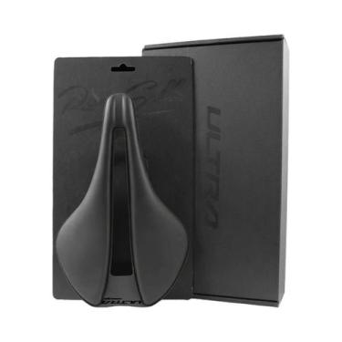 Imagem de Selim De Bicicleta Ultraleve De Carbono 148g 240x155mm Com Almofada EV