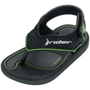 Imagem de Chinelo Infantil Menino Seguro Ajustável Plus Rider Kids-Masculino