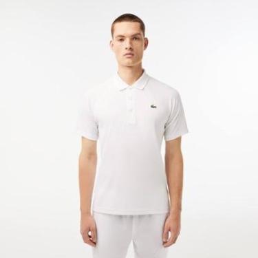Imagem de Camisa Polo Lacoste Proteção Uv de Caimento Regular Masculina-Masculino