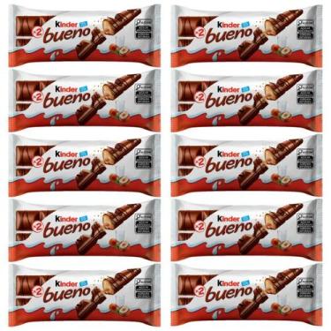 Imagem de Kinder Bueno Chocolate Ao Leite 10 Unidades de 43g