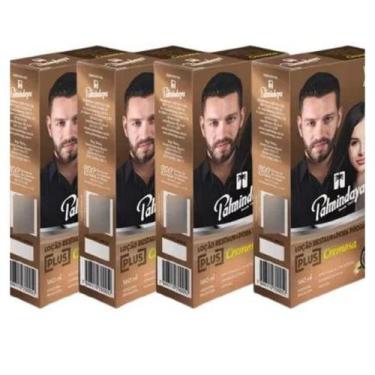 Imagem de Kit 4 Loção Restauradora Progressiva Palmindaya 160ml Adeus Cabelos Br