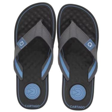 Imagem de Chinelo Masculino Cartago Arizona Original Lançamento Cor:BEGE/MARROM/