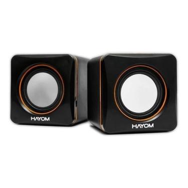 Imagem de Caixa de Som Multimídia 6w Hayom USB/P2 - KM2501