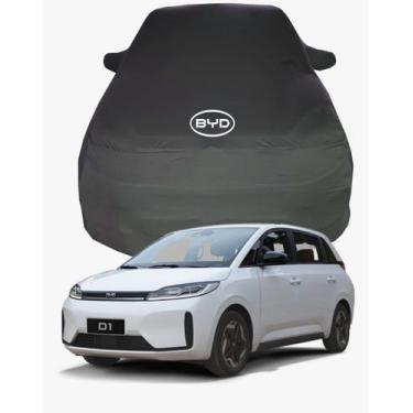 Imagem de Capa de Carro BYD D1 Tecido  Lycra Premium - Cadilhe Capas, Preto