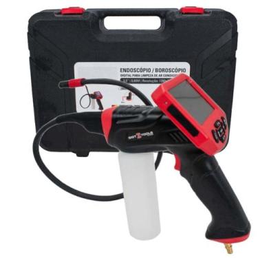 Imagem de Endoscópio boroscópio digital para limpeza de ar condicionado automoti