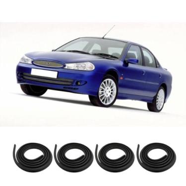Imagem de Kit Borracha Vedação Das 4 Portas Mondeo 94 à 02 - SEM MARCA