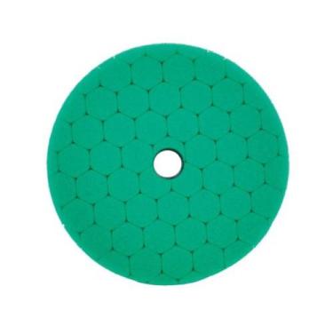 Imagem de Boina de espuma hex para roto orbital 5" verde - Corte agressivo - Sig