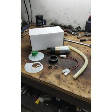 Imagem de 2x Bomba Combustível Gasolina Universal 12V Kit Completo - Congratulat