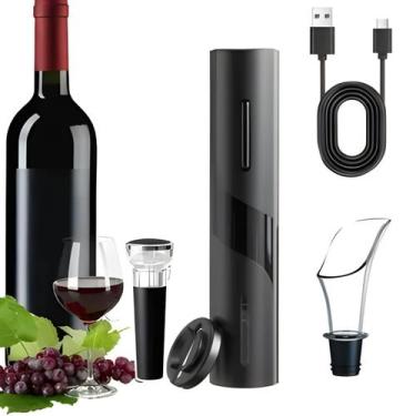 Imagem de Saca rolhas elétrico automático recarregável USB - LIPPIN