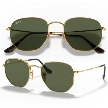 Imagem de Óculos De Sol Ray Ban Hexagonal Flat Lenses RB3548NL Tamanho 54