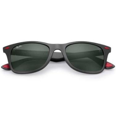 Imagem de Óculos de Sol Ray Ban Scuderia Ferrari Collection RB4195M F60271/52 - Preto - Lente Ver...