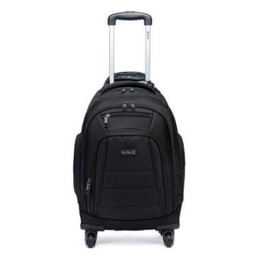 Imagem de Mochila Hurley Rodinhas Executiva Notebook Trabalho Reforçada-Masculino