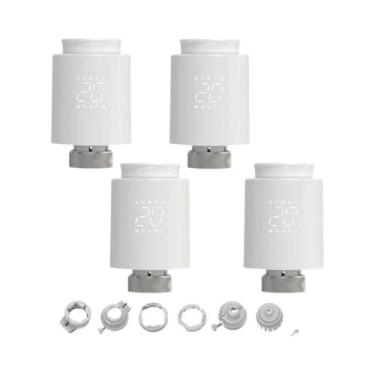 Imagem de Válvula Termostática Inteligente ZigBee TRV Controlador De Temperatura