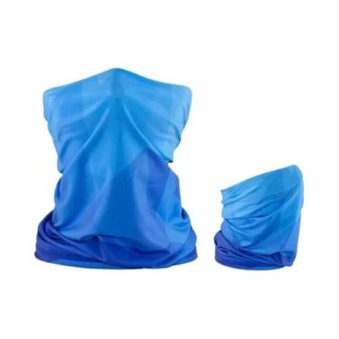 Imagem de Máscara Facial Unissex De Seda Gelada Para Proteção Solar Em Atividade