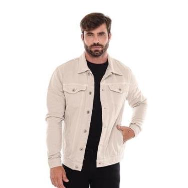 Imagem de Jaqueta Masculina Básica Tendência Estação Moda Jeans-Masculino