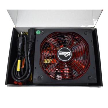 Imagem de Fonte de alimentação para PC Knup Cowboy KP-535 600W preta 115V/230V