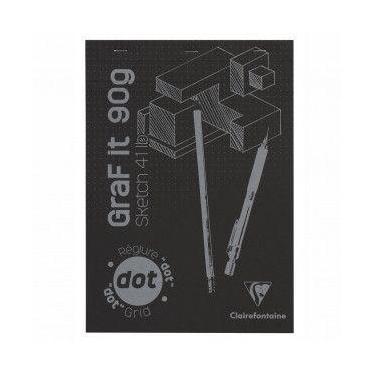 Imagem de Papel Pontilhado Para Desenho 90g A4 Clairefontaine