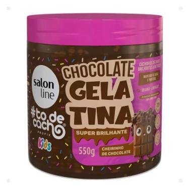 Imagem de Gelatina Salon Line Todecacho Chocolate Kids 550g