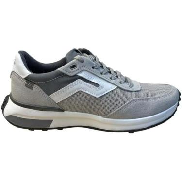 Imagem de Sapatênis Pegada 110752 Masculino Rustic Silver, Rustic silver branco,