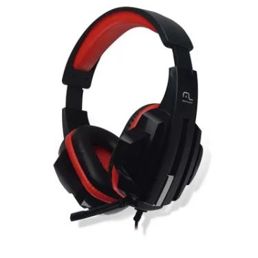 Imagem de Fone de Ouvido Multi PH120 Headset Gamer P2 Cabo Nylon Vermelho