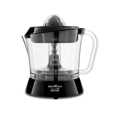 Imagem de Espremedor de Frutas Elétrico Bellagio 350 Turbo Jarra 1,5L Preto 110V 35W Britânia