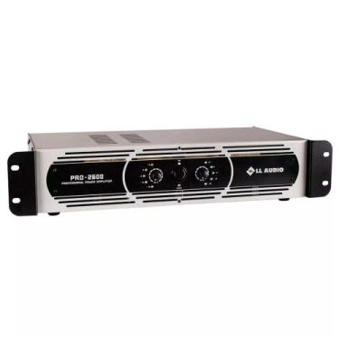 Imagem de Amplificador de Potência 650W 4 OHMS PRO 2600 - LL AUDIO