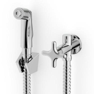 Imagem de Ducha Higiênica com Derivação Cross Cromado Celite