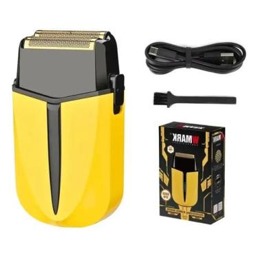 Imagem de Máquina Shaver Com Led Wmark Ng1902 Amarelo 8000rpm Bivolt