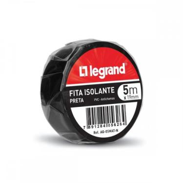 Imagem de Fita Isolante Legrand 5M X 19Mm Ag-05Mat-N - Kit C/10
