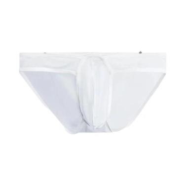 Imagem de Cuecas Masculinas Ultrafinas Transparentes Em Malha, 1/3 Peças, Cuecas