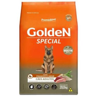 Imagem de Ração Golden Formula Special Cães Adultos Frango e Carne 20kg