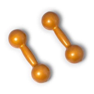 Imagem de Halteres Emborrachado 2kg - Par-Unissex