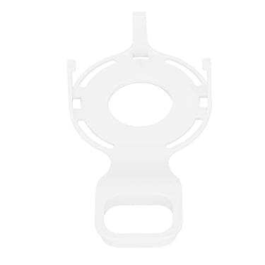 Imagem de Shanrya Suporte de parede, material ABS Smart Speaker Suporte de parede preto/branco com substituição de gerenciamento de cabos para Dot 2 para acessórios de alto-falante (branco)