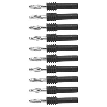 Imagem de Conector Banana, Adaptador de Plugue Banana J.20025 Estável 4mm Macho a 2mm Fêmea para Multímetro para Instrumento Eletrônico Preto