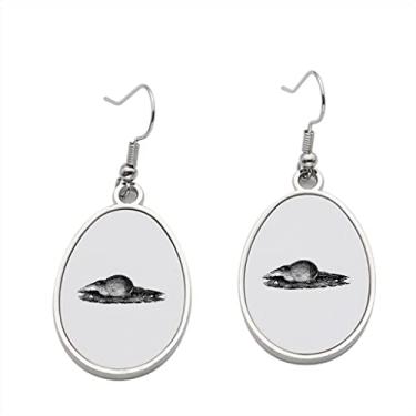 Imagem de Desman Brinco vintage com gravação – Brincos pendurados para meninas – Presente de festa de aniversário dos namorados